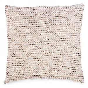 Taupe Woven Cushion