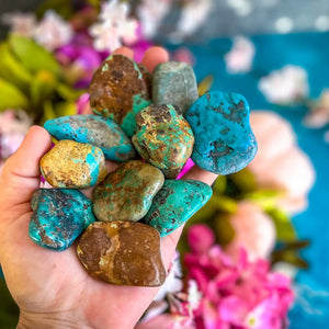 Tumbled Stone- Kingman Turquoise